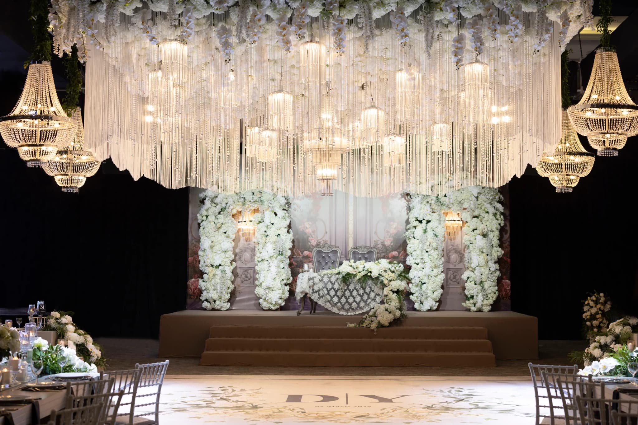 Premium düğün ve nişan konsept tasarımı örnek dekorasyon